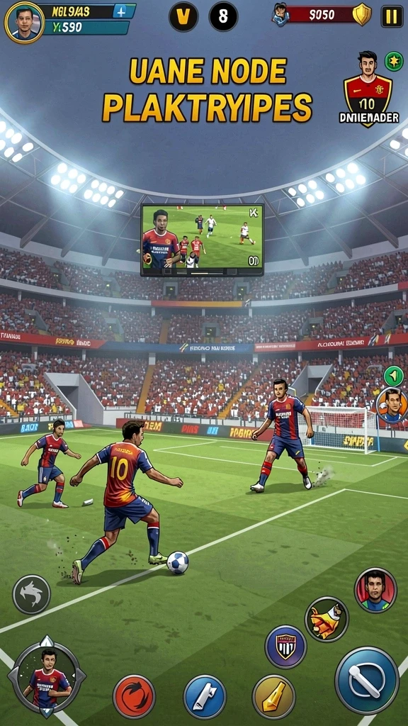 Screenshot menunjukkan grafik yang memukau dalam permainan.
