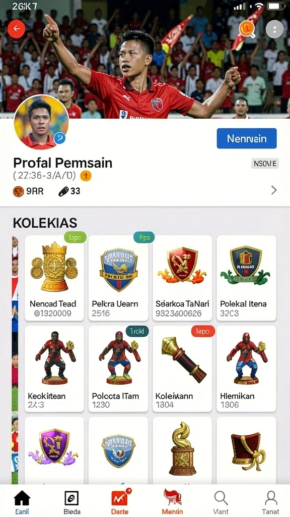 Tampilan antarmuka yang intuitif dan mudah digunakan.