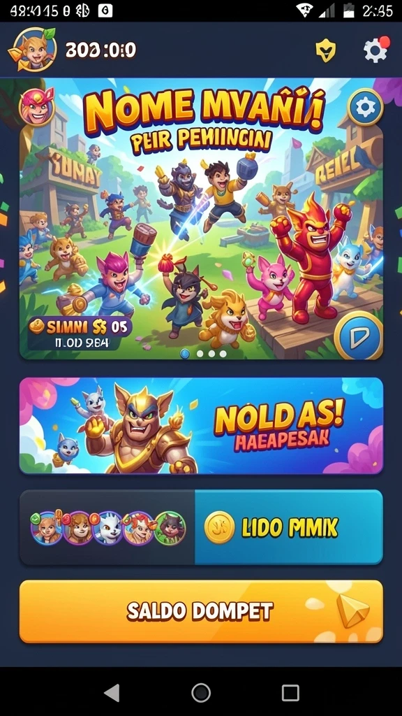 Level yang menantang dan penuh dengan petualangan.