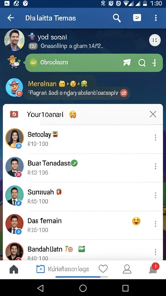Ilustrasi misi yang menantang dan seru.