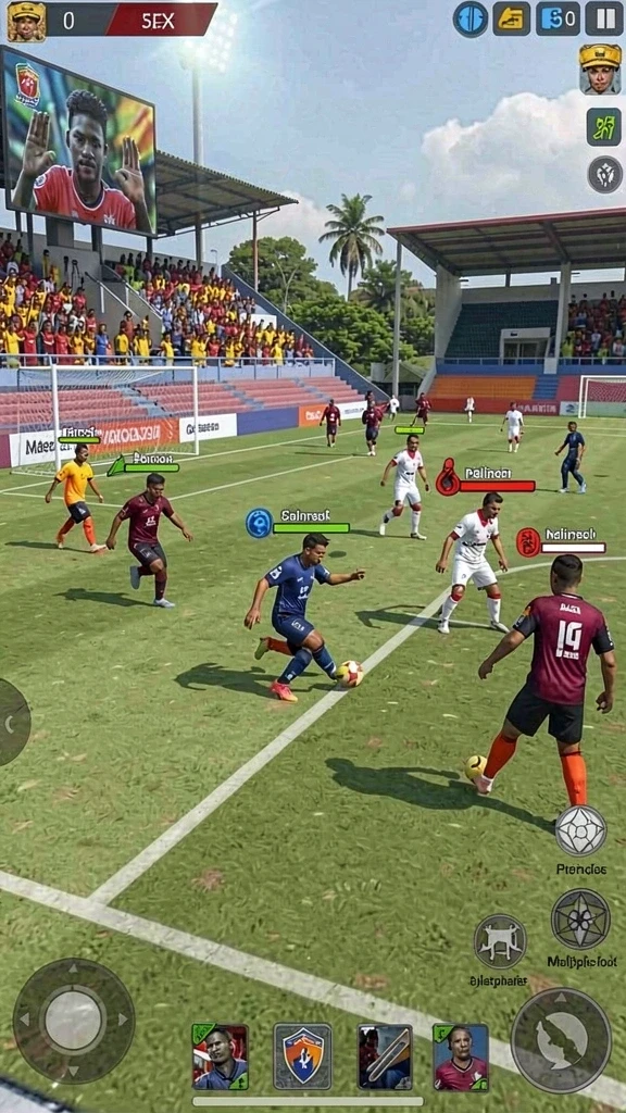 Screenshot menunjukkan tampilan grafis yang menawan.