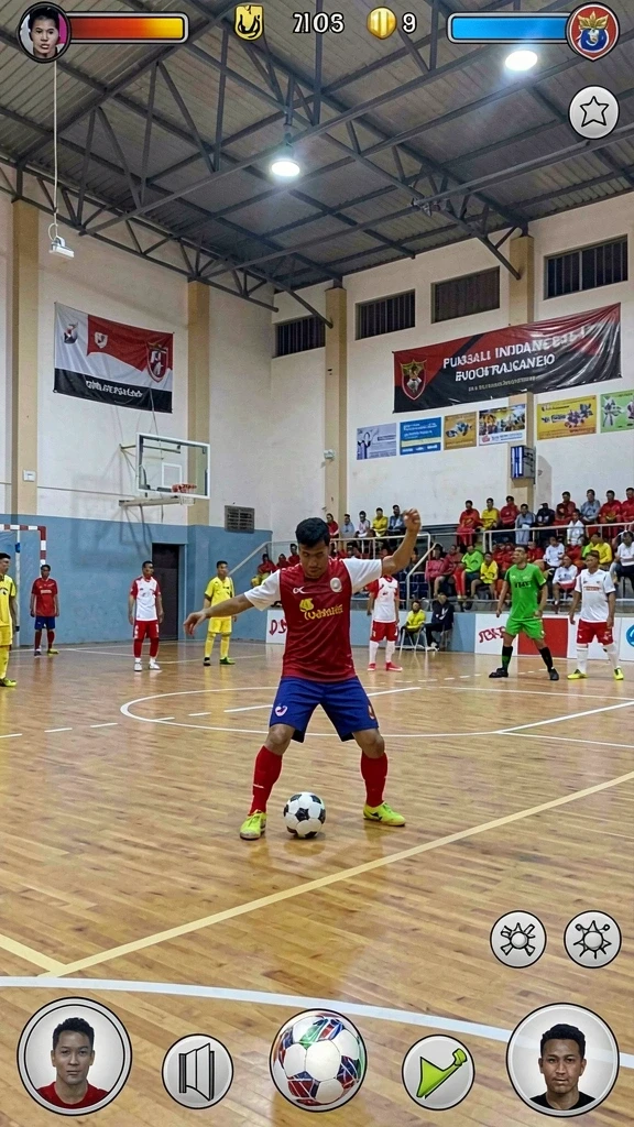 Mode permainan kompetitif yang seru dan menantang.