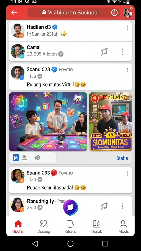 Tangkapan layar menampilkan sistem leveling karakter yang menarik.