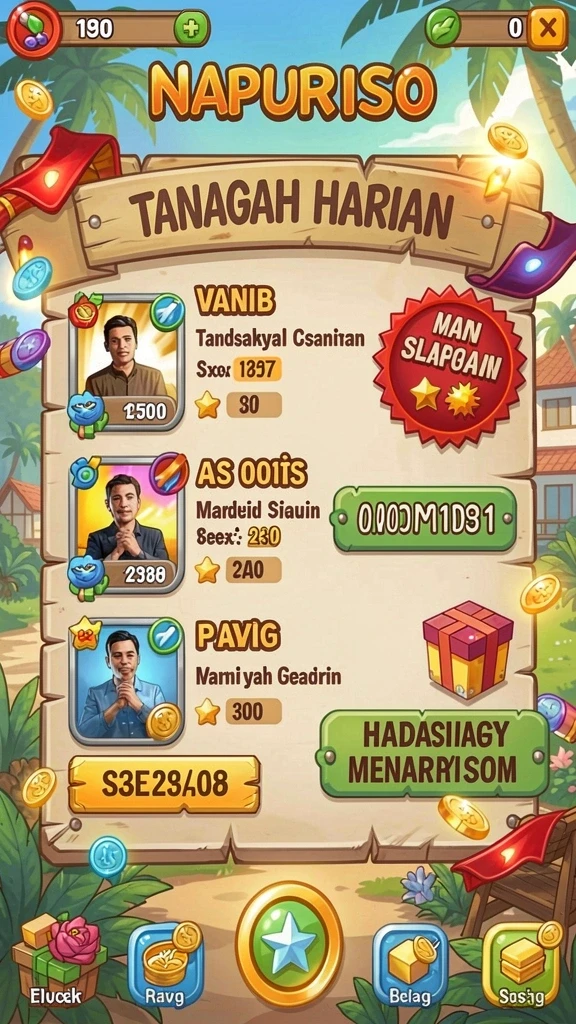 Tampilan antarmuka yang menarik dan mudah digunakan.