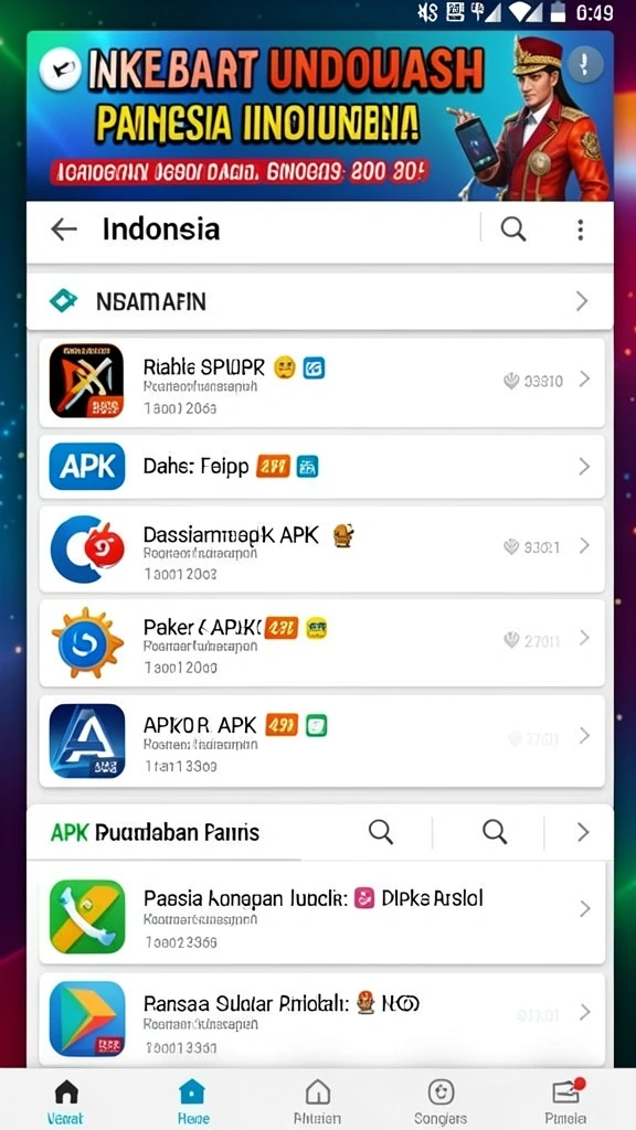Screenshot misi menarik dengan tantangan seru.