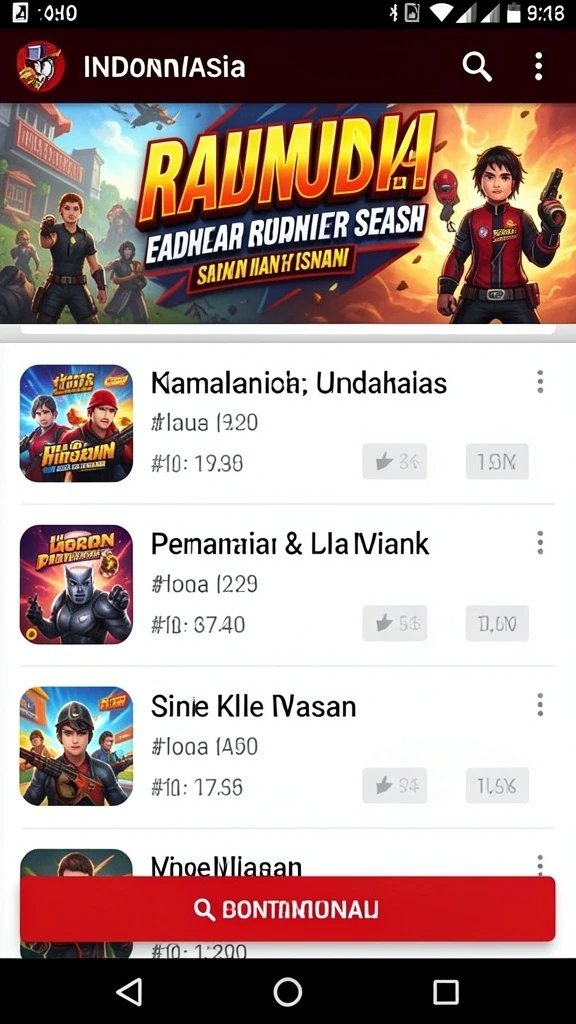 Karakter unik yang dapat dimainkan dengan berbagai kemampuan.