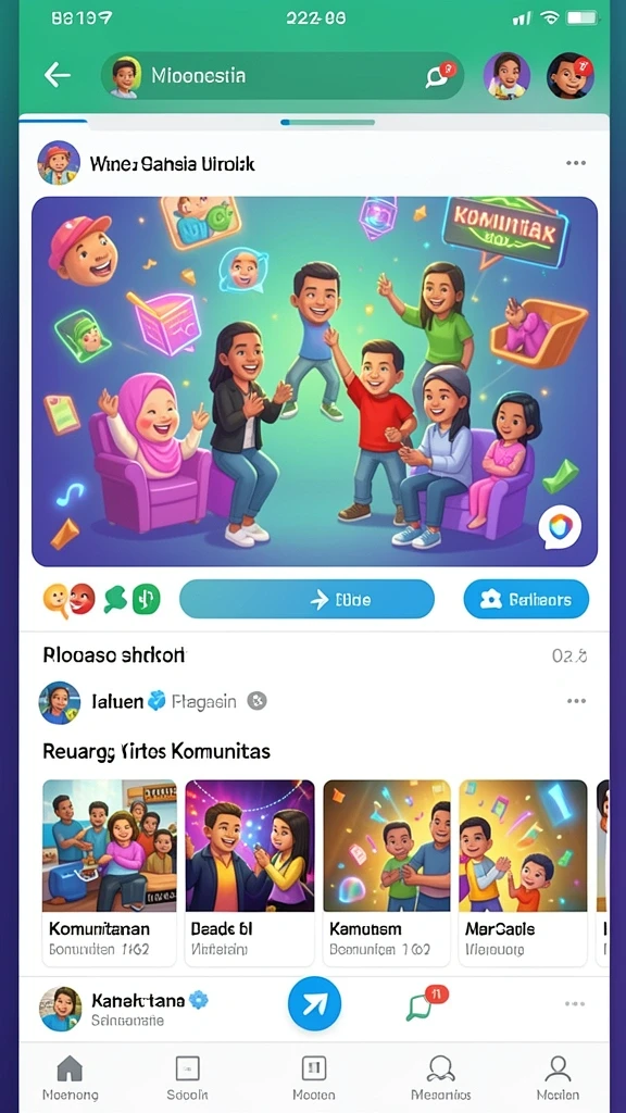 Beragam karakter dengan kemampuan unik.