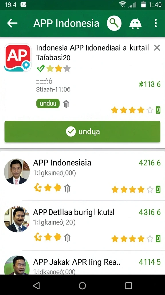 Tampilan antarmuka yang intuitif dan menarik.