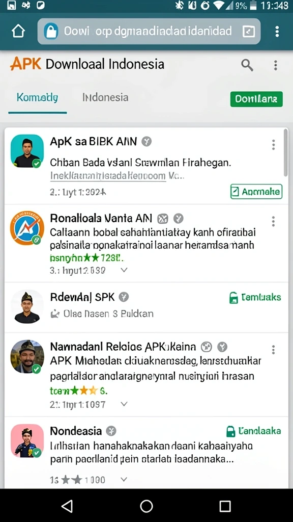 Variasi karakter yang bisa dipilih pengguna.