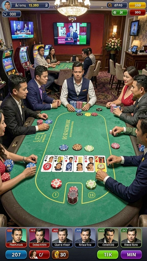 Tampilan awal yang menggugah selera untuk bermain.