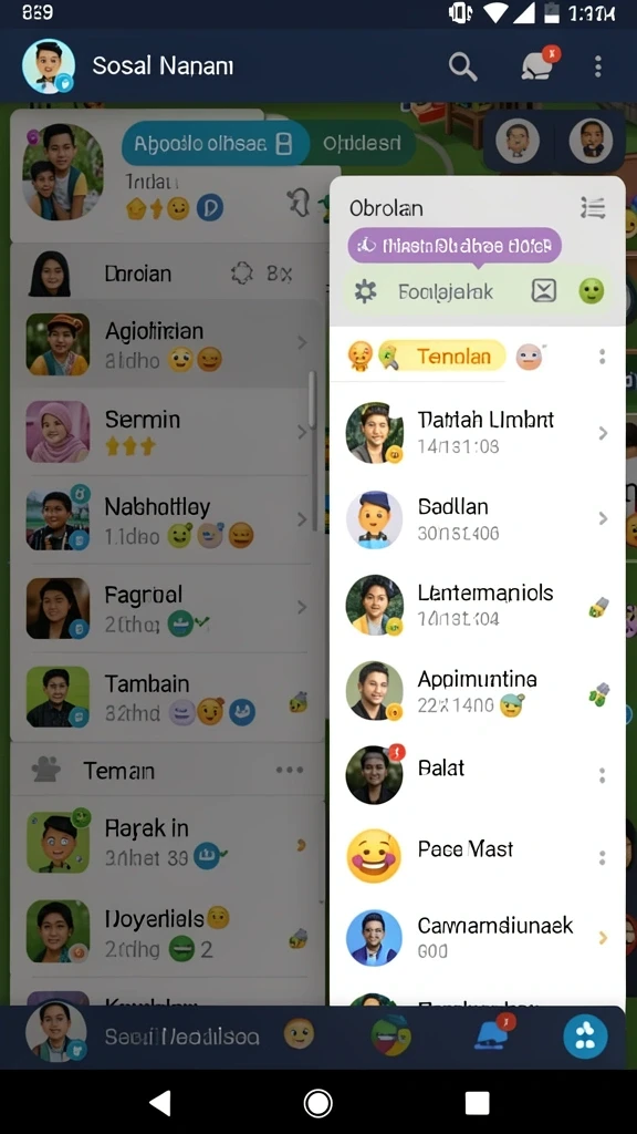 Gameplay seru dengan berbagai tantangan.