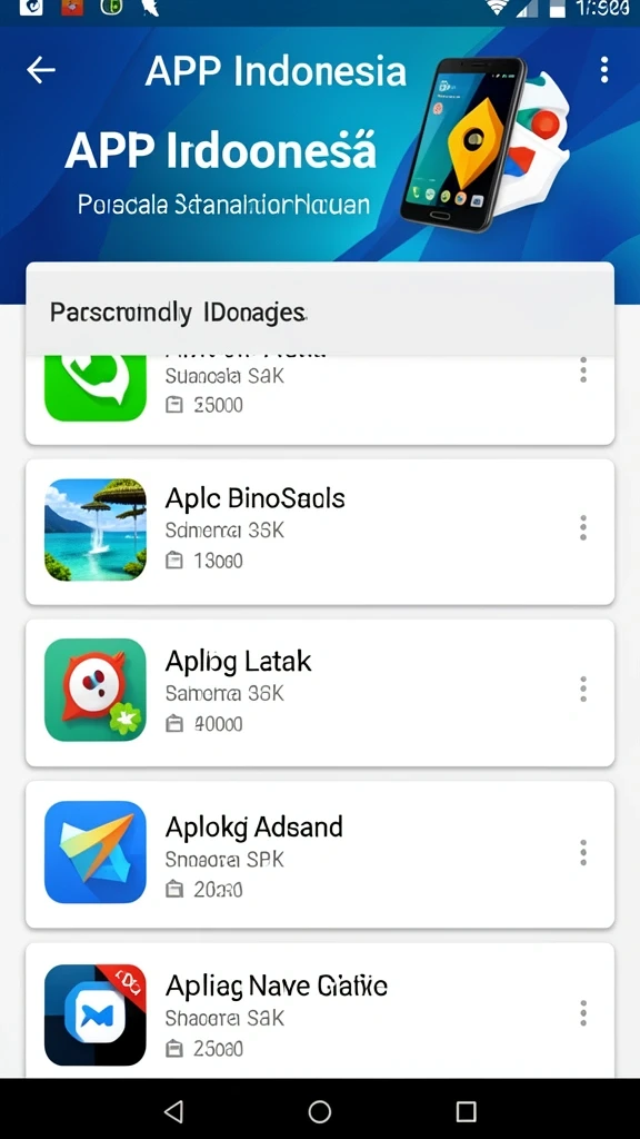 Tampilan awal permainan yang menarik dan intuitif.