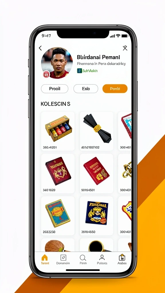 Tampilan awal yang menarik dan intuitif.