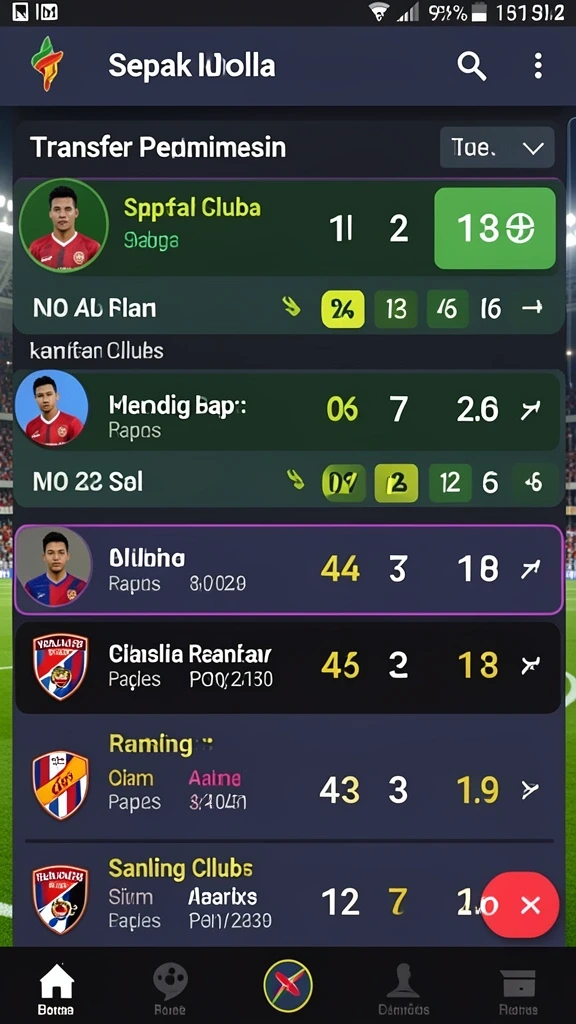 Tampilan antarmuka yang menarik dan intuitif.