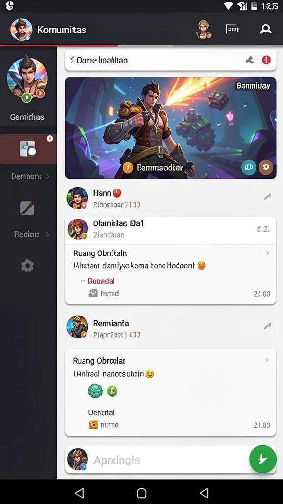 Screenshot menampilkan karakter utama dalam aksi.