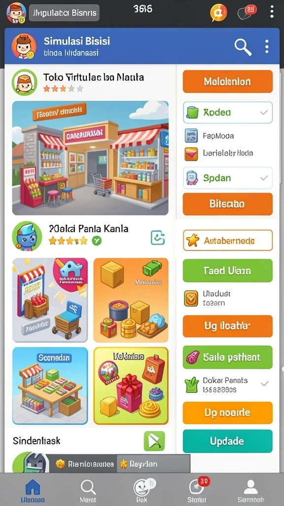 Tampilan antarmuka pengguna yang ramah dan mudah dinavigasi.