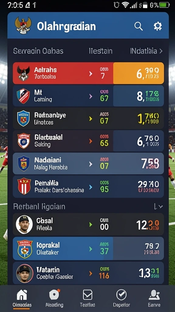 Screenshot menunjukkan berbagai pilihan tema slot yang tersedia.