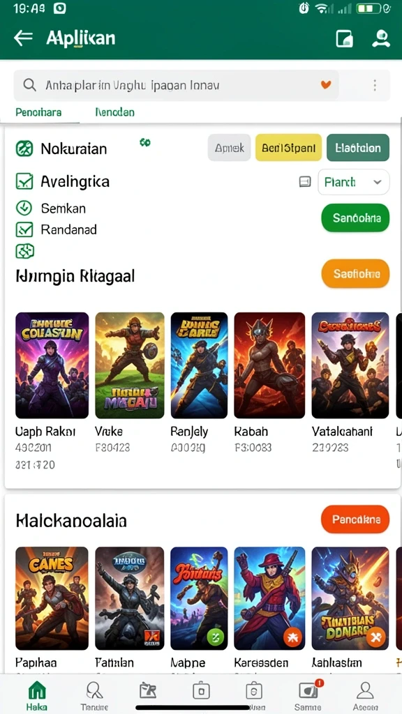Screenshot memperlihatkan fitur bonus yang menarik dalam aplikasi.