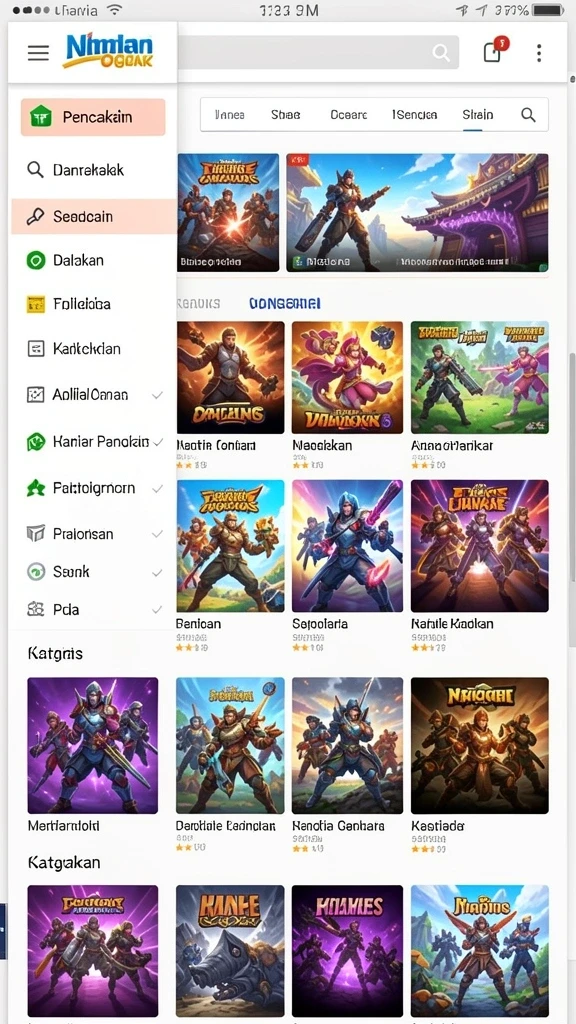 Tampilan antarmuka yang sederhana dan mudah digunakan.