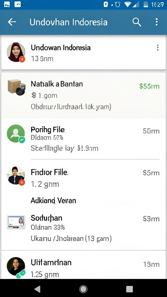 Statistik permainan yang detail dan informatif.