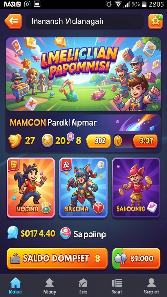 Antarmuka pengguna yang intuitif dan ramah pengguna.