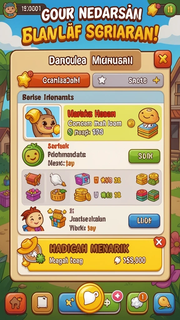 Screenshot dari mode multiplayer yang seru dan mengasyikkan.